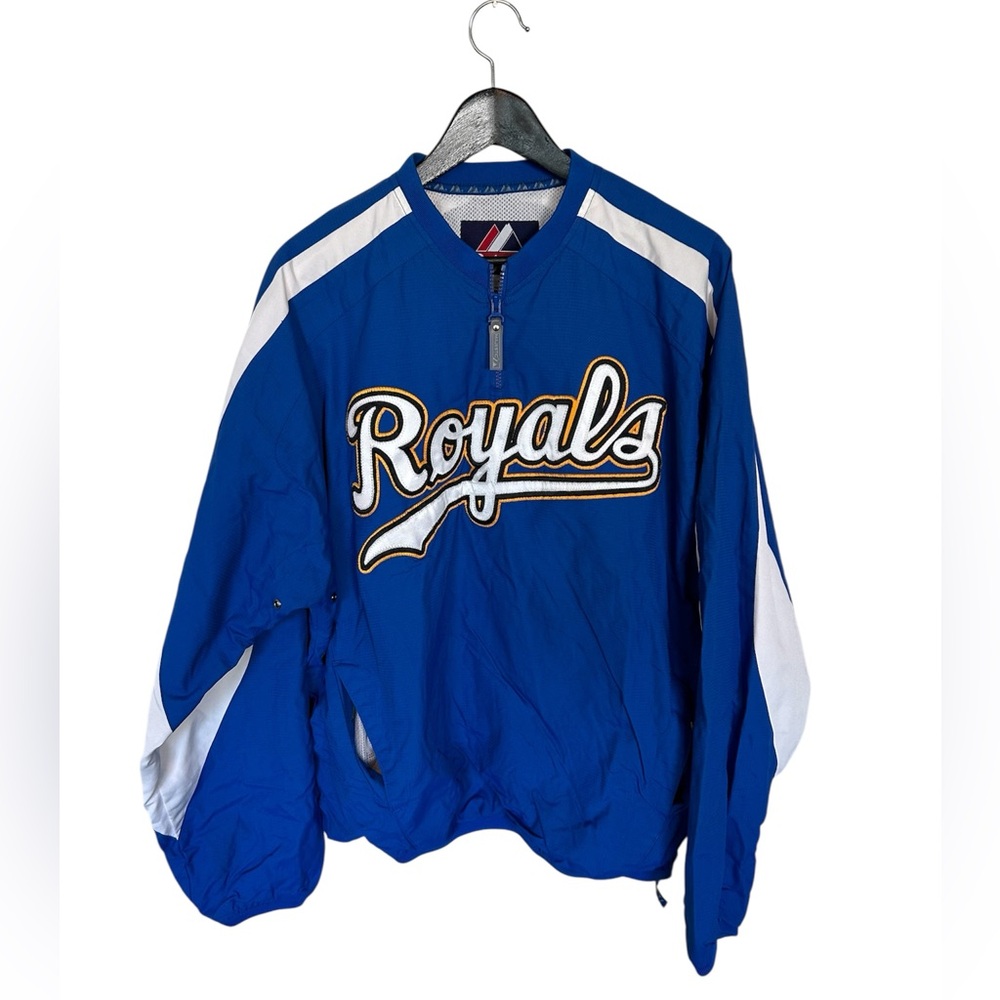 Kansas City Royals MLB Quarter Zip Jacket L